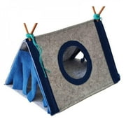 Clearance Sale Small Animal Tent Bed, Guinea Pig Hideout, Forest Green Small Animal Tents House for Guinea Pig Rabbit Chinchilla Hedgehog Syrian Hamster
